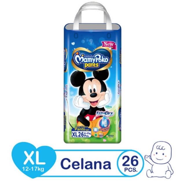 Mamypoko pants extra dry XL 26