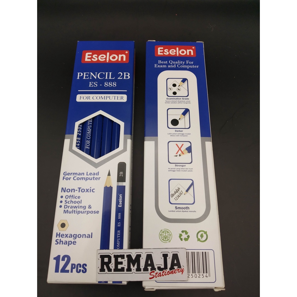 

Pensil 2B Eselon ES-888 Per Pack