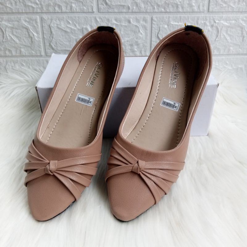 Sepatu Wanita murah Flat Shoes Wanita Terbaru Balet Kekinian