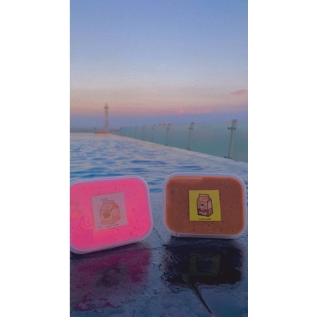 milk series slime 200cc || slime milk || slime ultramilk
