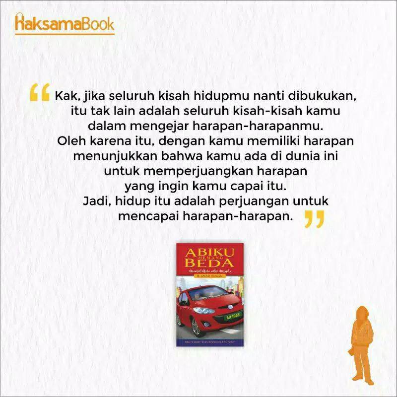 Buku ABIKU MEMANG BEDA ORIGINAL karangan B. Umar Humam parenting book