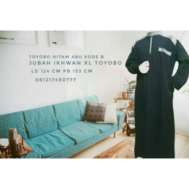 Jubah pria gamis pria dewasa katun ima katun  toyobo