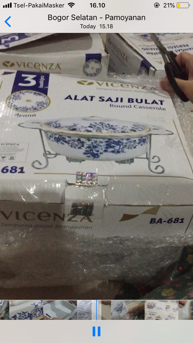 Paket Hemat 3+1 Wadah Saji Vicenza