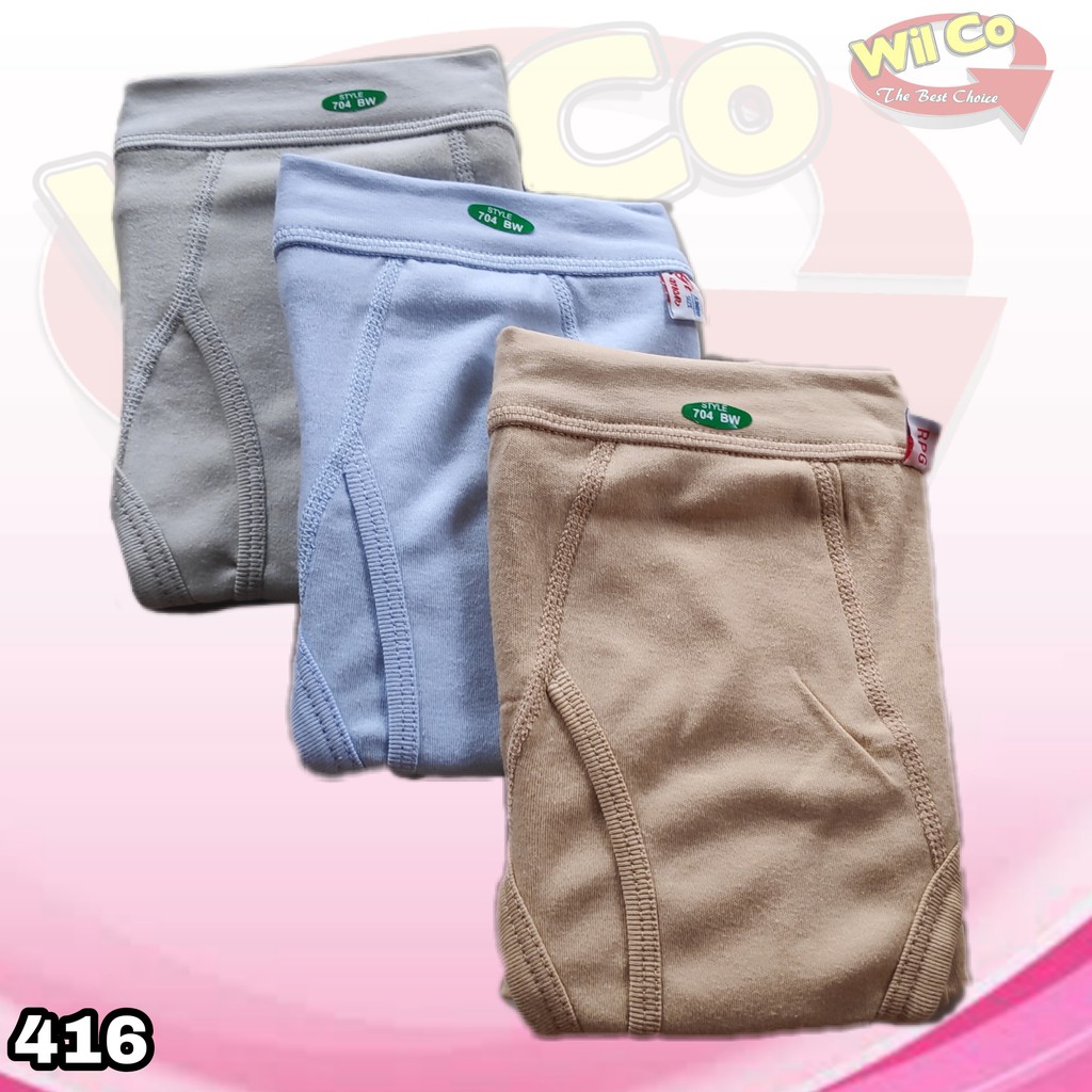 K416T - (HARGA PER 3 Pcs) CELANA DALAM PRIA SEGITIGA GT MAN SIZE S - XL