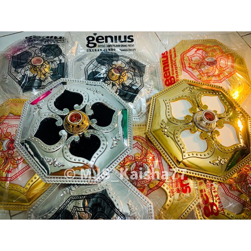 FITTING PLAFON HIAS JUMBO || FITTING GENIUS HIAS ELEGAN 30cm