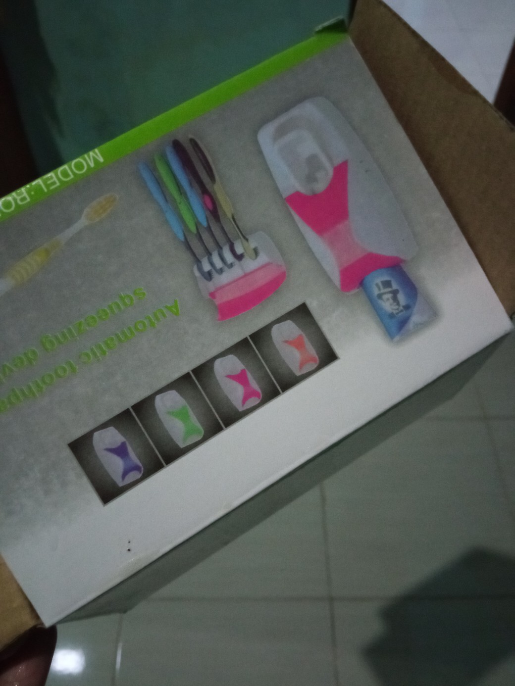 Dispenser Odol Pasta Gigi Dan Sikat Gigi