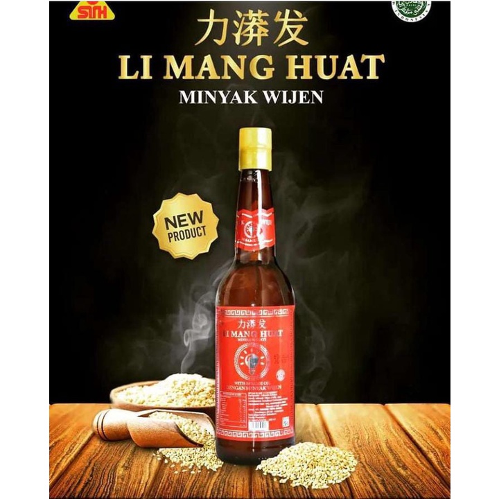 

LI MANG HUAT MINYAK WIJEN 600 ML / MAYU SESAME OIL / NABATI
