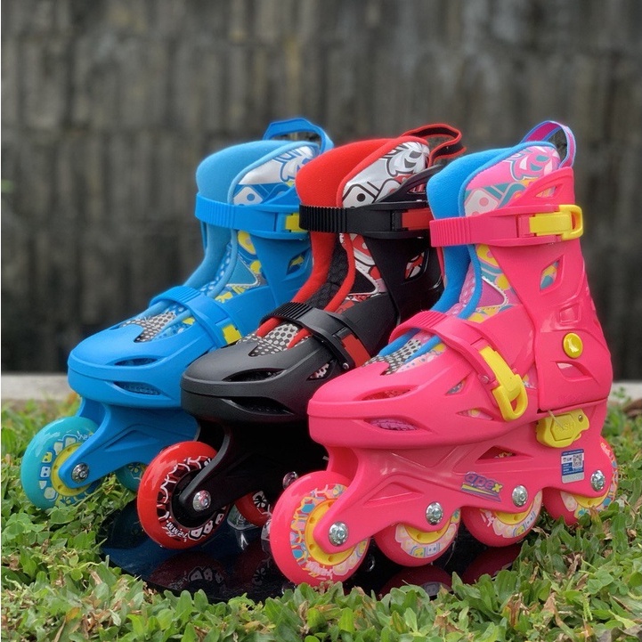 Sepatu Roda Inline Skate Flying Eagle Apex Pink