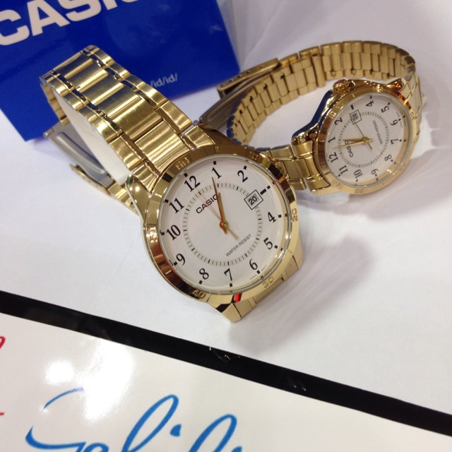Casio MTP/LTP-V004 jam tangan pasangan