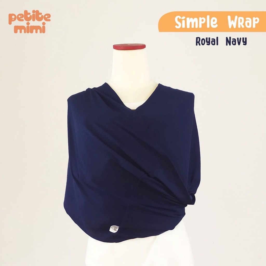 Petite Mimi Simple Wrap / Gendongan Bayi Kaos / Gendongan Depan