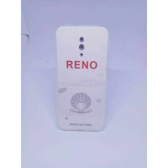 OPPO RENO SILIKON BENING TRANSPARAN CASING SOFTCASE