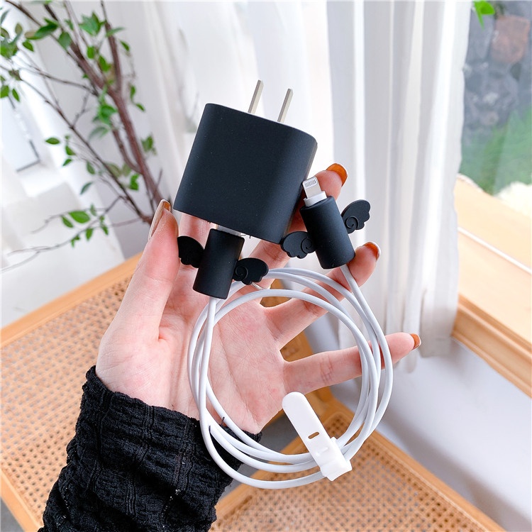 Set Pelindung Kabel Charger 20W / 18W Untuk Iphone