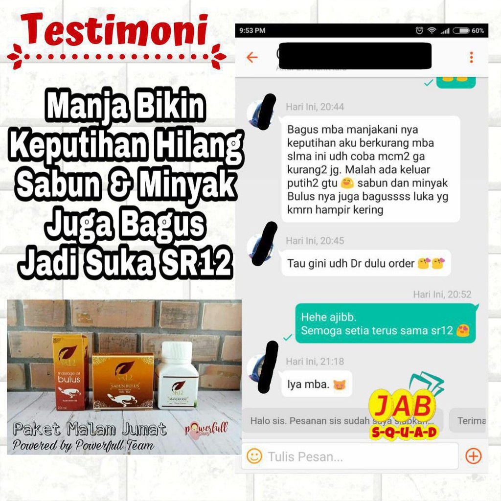 PAKET RAPET KENCENG PASUTRI dari sr12/ HARMONIS SETIAP HARI / MANJAKANI / SABUN BULUS / MINYAK BULUS