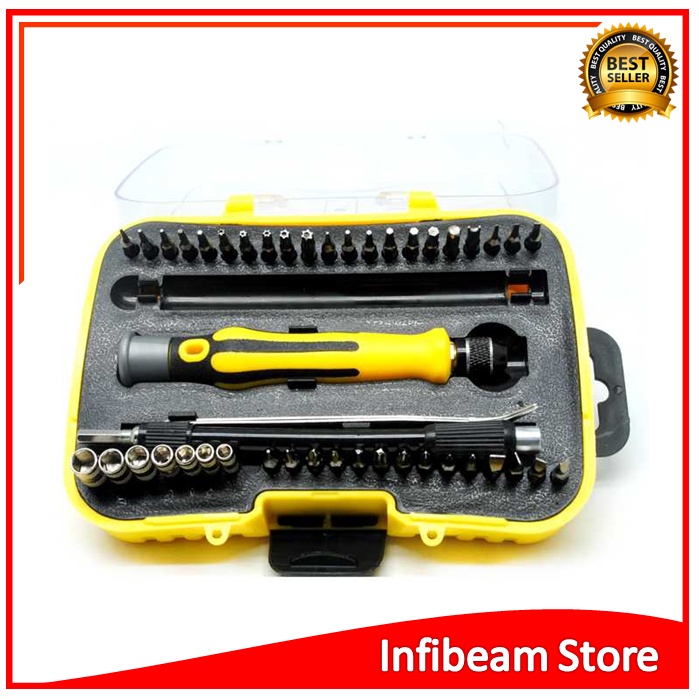 Obeng Set Reparasi 45 in 1 - 6093 ATAU Obeng Reparasi Obeng Set