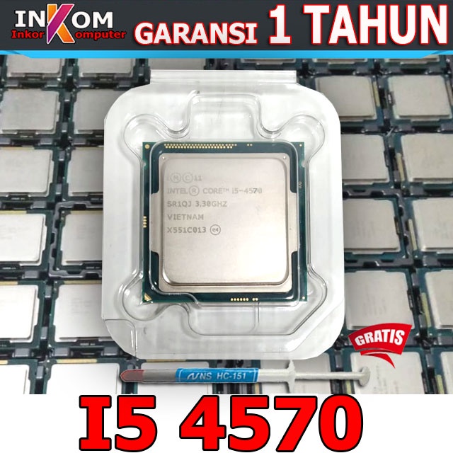 PROCESSOR / PROSESOR INTEL CORE I5 4570/I5 4590/I5 4670/I5 4690 LGA 1150