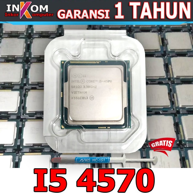 PROCESSOR / PROSESOR INTEL CORE I5 4570/I5 4590/I5 4670/I5 4690 LGA 1150