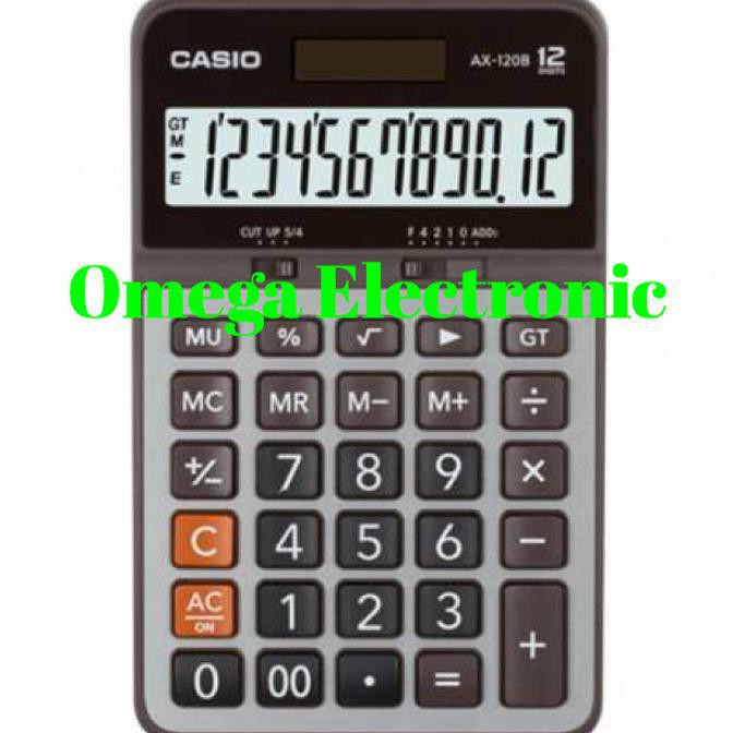 

Casio Ax 120 S - Calculator Desktop Kalkulator Meja Kantor Ax-120S