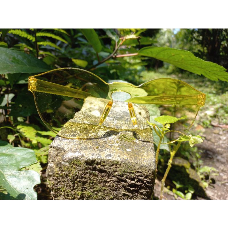 Kacamata Jelly Kuning