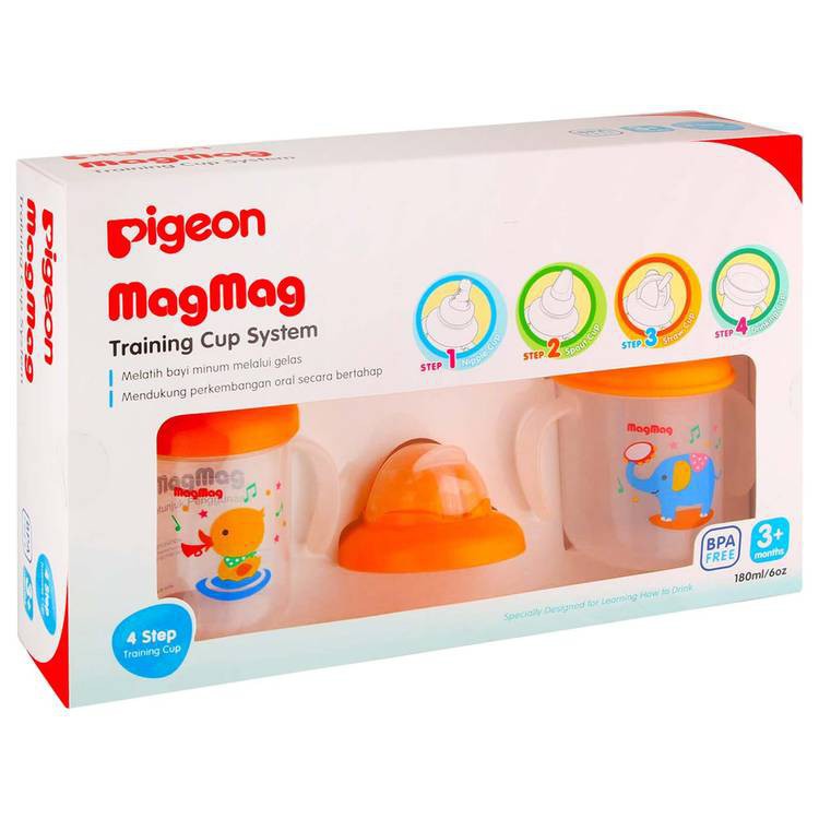 Pigeon Magmag Training Cup System - Peralatan Minum Anak