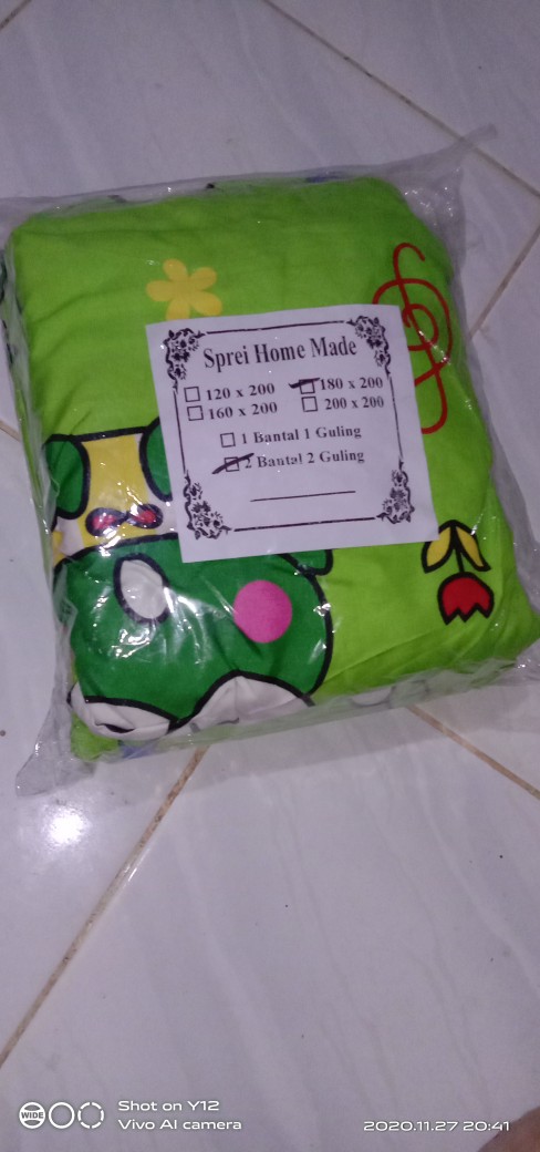 Seprei Sprei Murah Karakter Keropi Melody Homemade Berkualitas