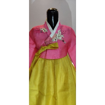 hanbokkorea modern kuning