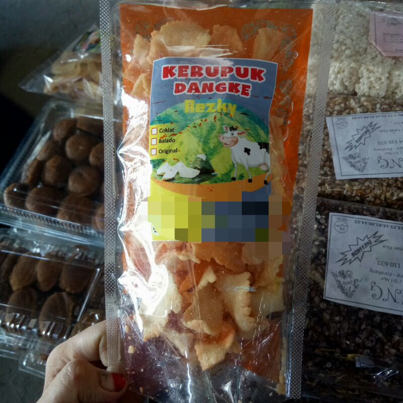 KERUPUK  DANGKE(SUSU SAPI MURNI/KEJU KHAS ENREKANG)