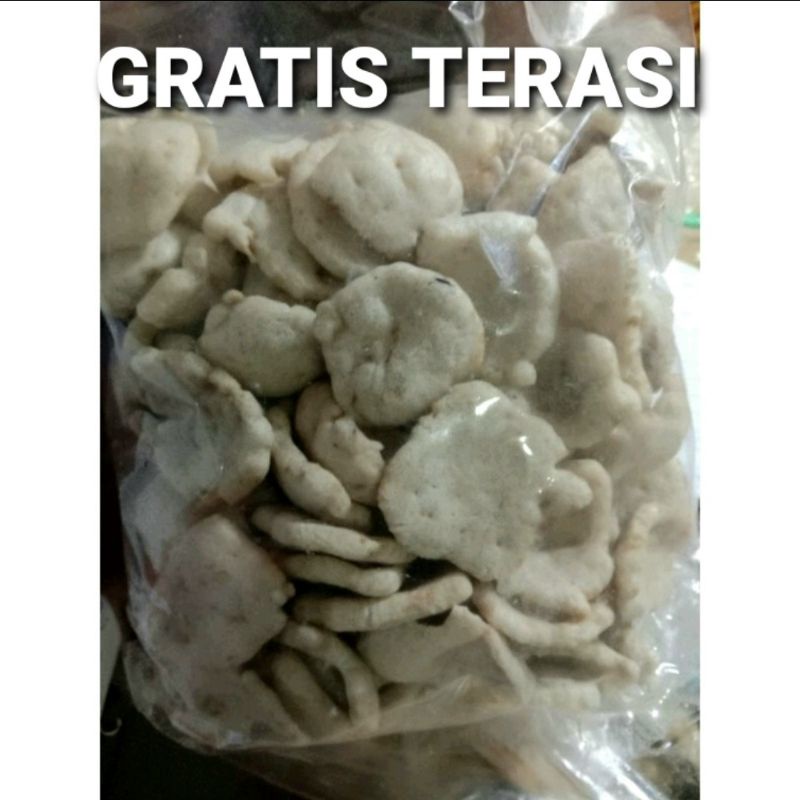 

Krupuk tulang ayam matang