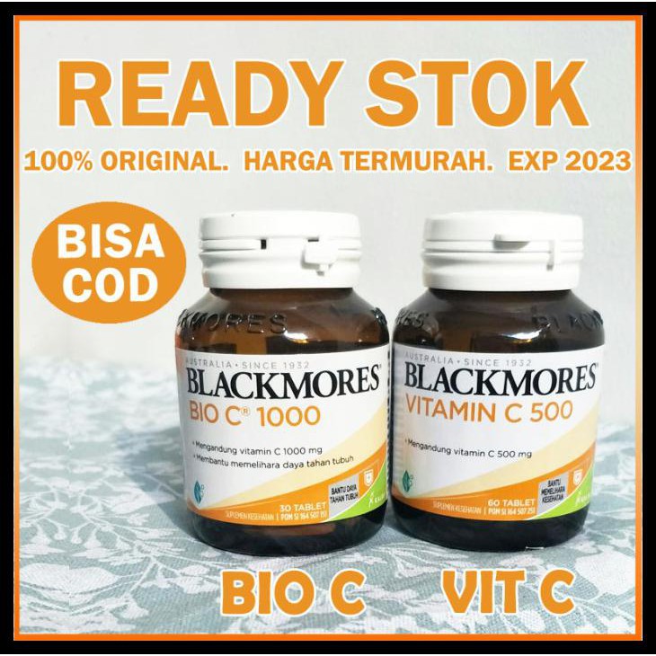 Harga Blackmores Vitamin C 1000 Mg 60 Tablet Terbaru Juli 21 Biggo Indonesia