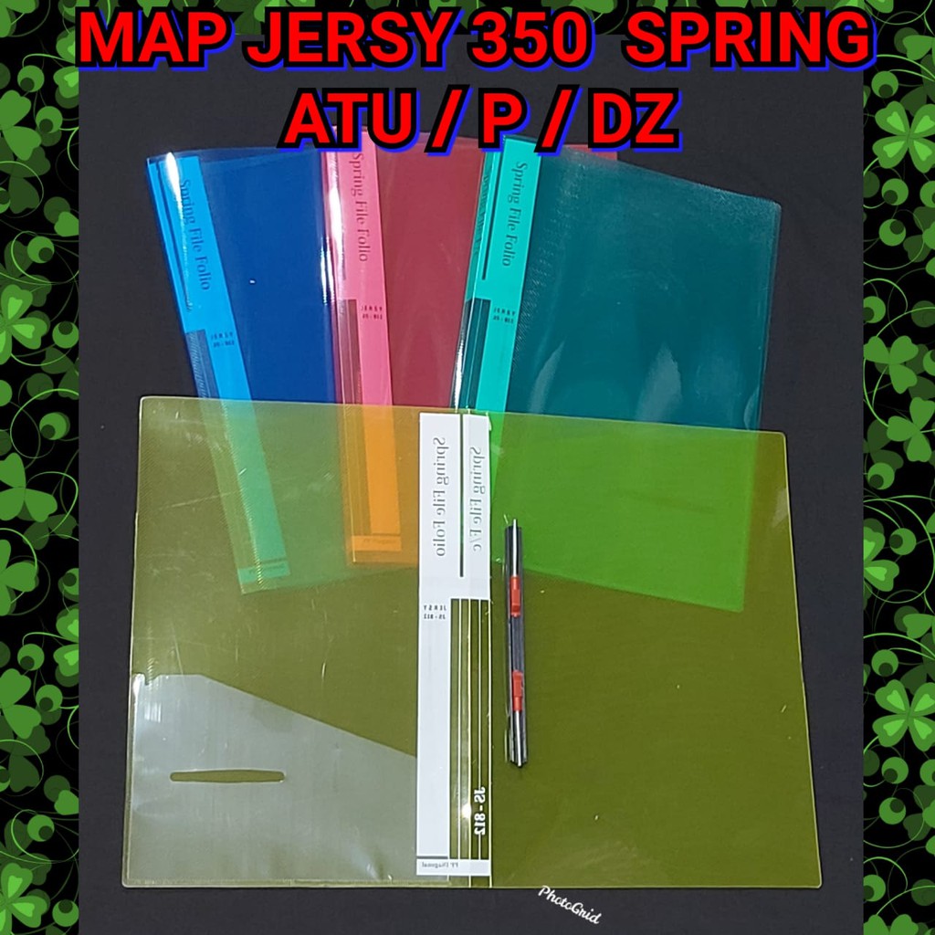 

MAP SPRING FILE JERSY 350 JS-812 TRANSPARAN