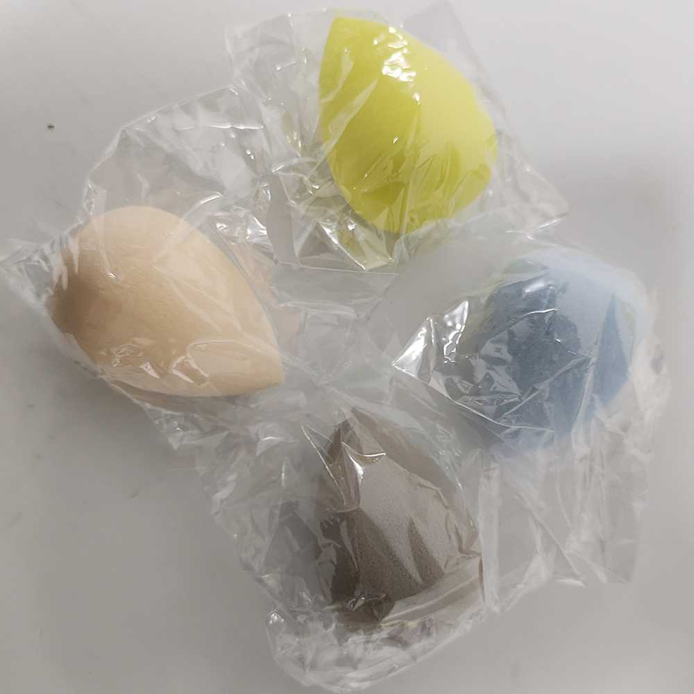 Beauty Sponge Blender Teardrop / Make Up Tools / Spons Blender/ Spons Foundation Pembersih Waterdrop Makeup Blender Sponge Cosmetic Puff Super Soft Facial Flawless Powder Cream Cosmetic Puff Foundation Make Up