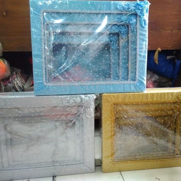 

AKSESORIS PERNIKAHAN BOX SESERAHAN PERNIKAHAN / KOTAK HANTARAN 1 SET PERLENGKAPAN PESTA CRAFT