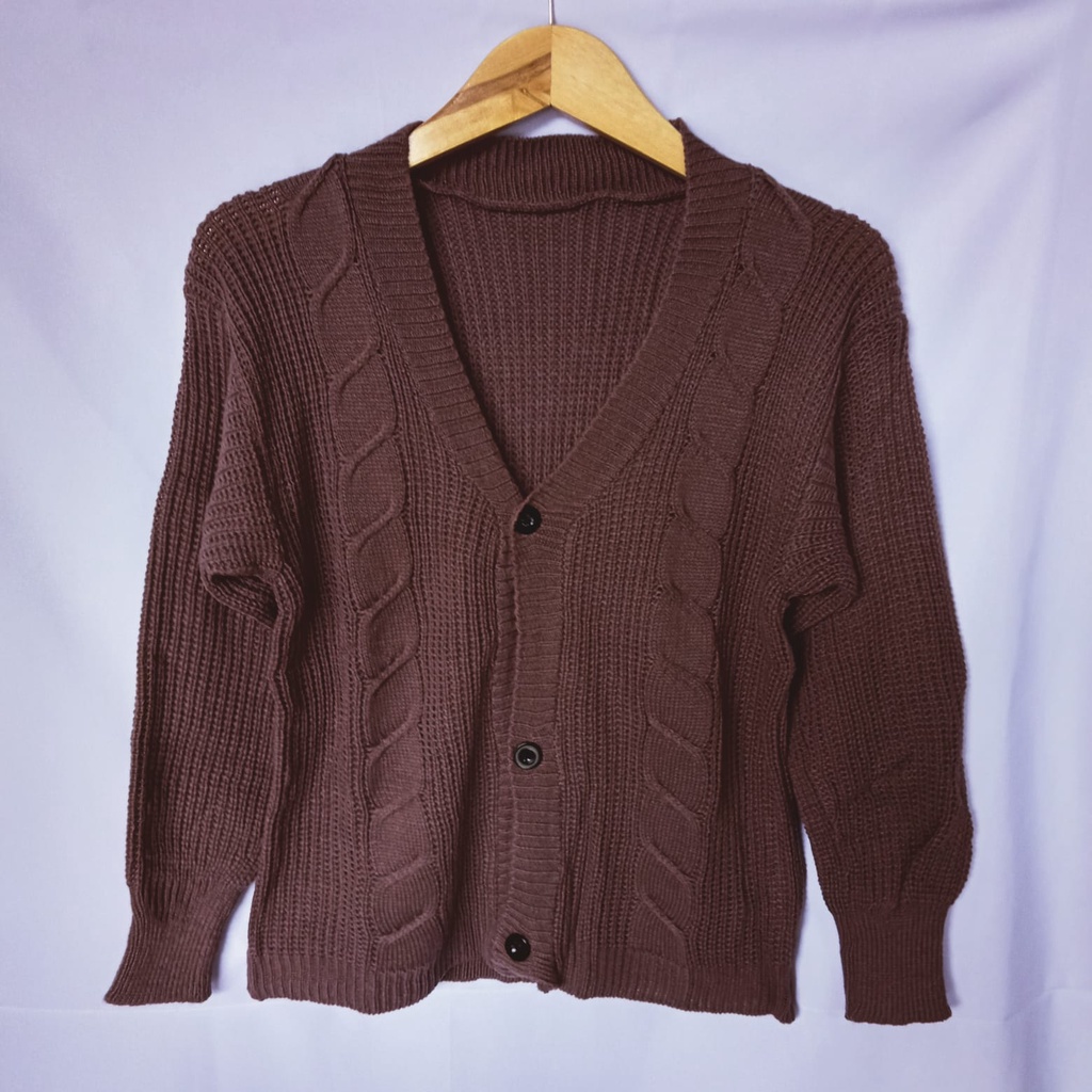 [TERMURAH] CROP CABLE CARDY / KARDIGAN RAJUT 7 GET / CARDIGAN TEBAL PREMIUM / CARDIGAN RAJUT CABLE / CARDIGAN OVERSIZE WANITA