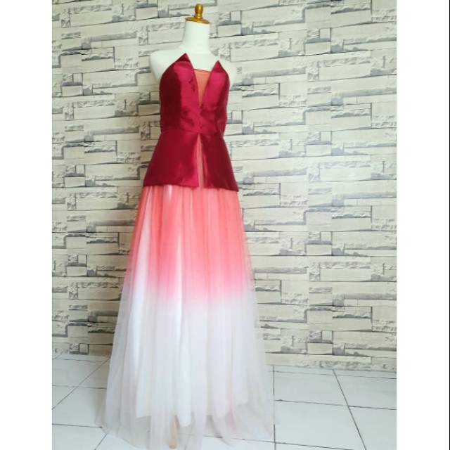 Gaun Party Gaun Promnight Gaun Pesta New