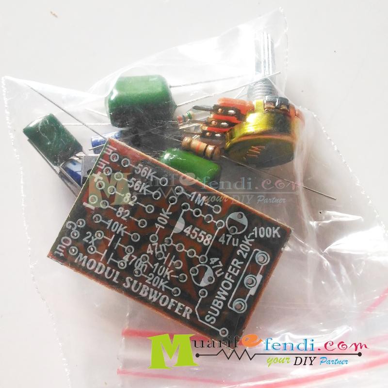 PAKET DIY Modul Subwoofer home theater sound indoor CT