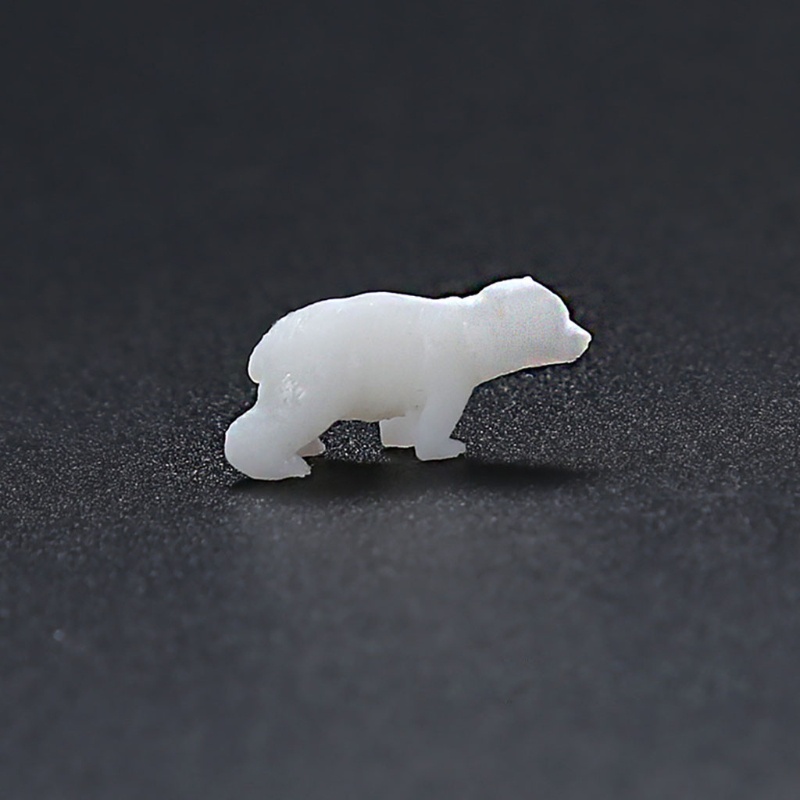 SIY  7 Shapes Silicone Mini Polar Bear Modeling Resin Mold Landspace Fillings Resin Jewelry Fillings Resin Casting Art Crafts