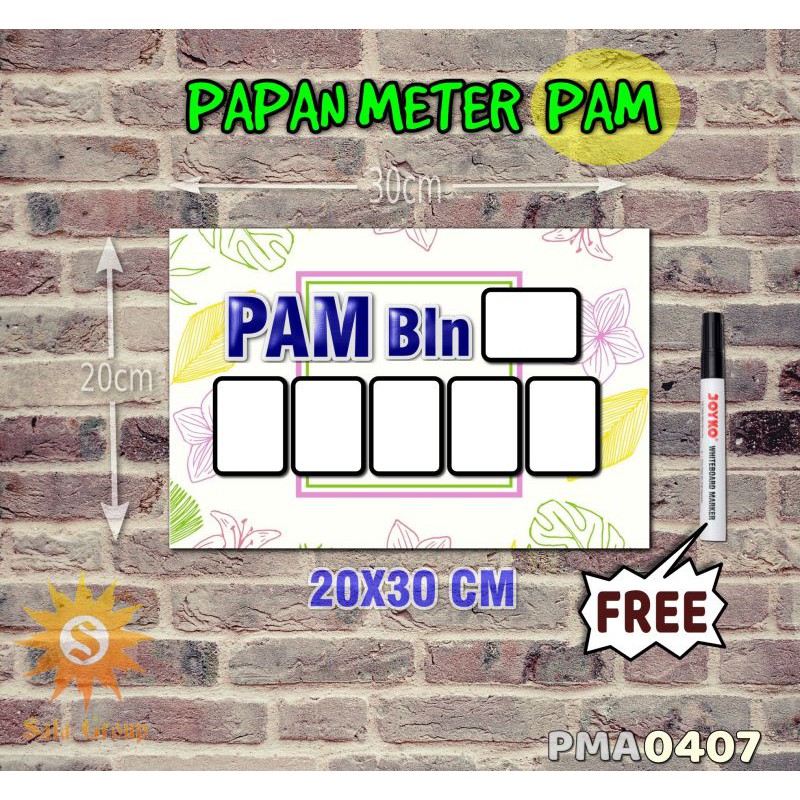 

Safa Papan Meter Listrik PLN PAM motif Unik - Tropical 07