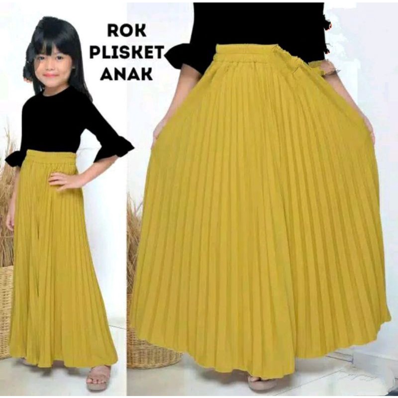 ROK PLISKET ANAK / ROK PLISKET PREMIUN / ROK ANAK TERLARIS