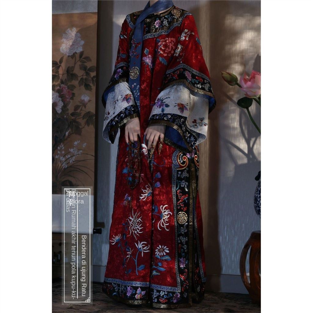 The last empress's cloak in spring 2022 new replica disc buckle placket high-end imitation embroider