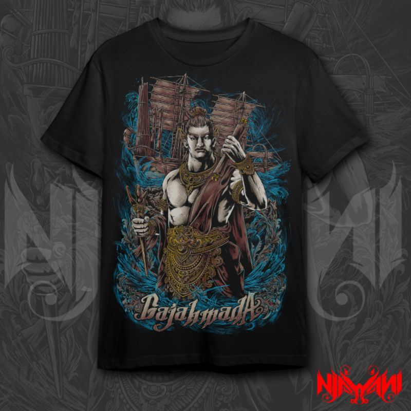 Kaos_Njawani_Desain_Gajahmada