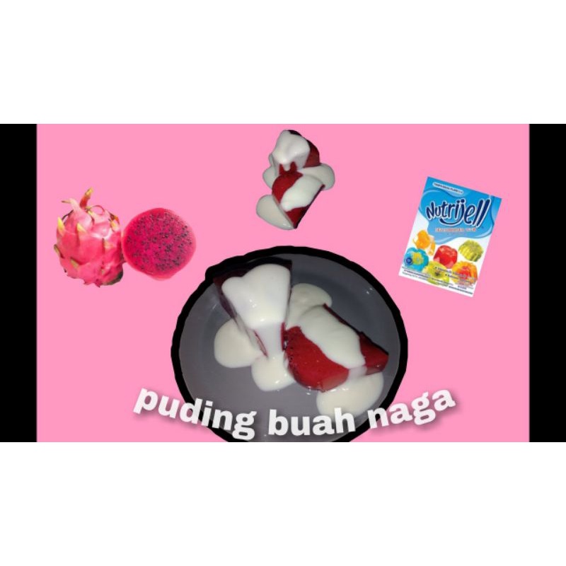 

PUDING BUAH NAGA