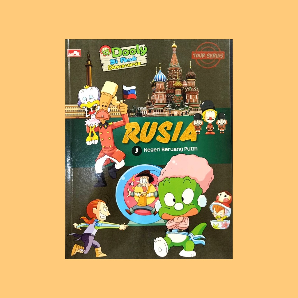 Dooly Si Anak Dinosaurus: Rusia (BEKAS MULUS)