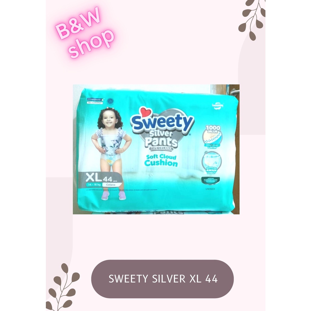 Sweety Silver XL 44 popok murah pampers anak