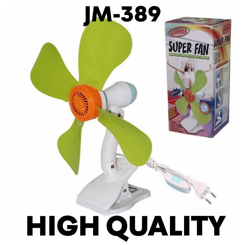 Kipas angin listrik jepit duduk dinding 3in1 20w FAN Jepit+Duduk+Dinding