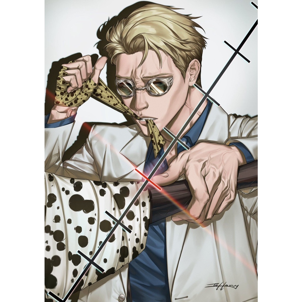 POSTER JUJUTSU KAISEN (12 Free 1) - POSTER ANIME - POSTER CUSTOM-JJKS 5
