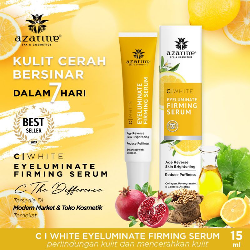 Azarine C white Eyeluminate Firming Serum 15ml | Shopee  