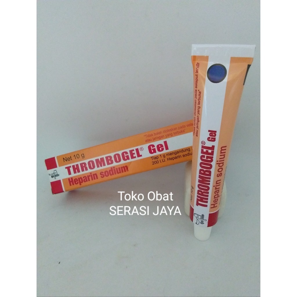 Thrombogel Gel 10 gram Memar Varises Obat Gosok