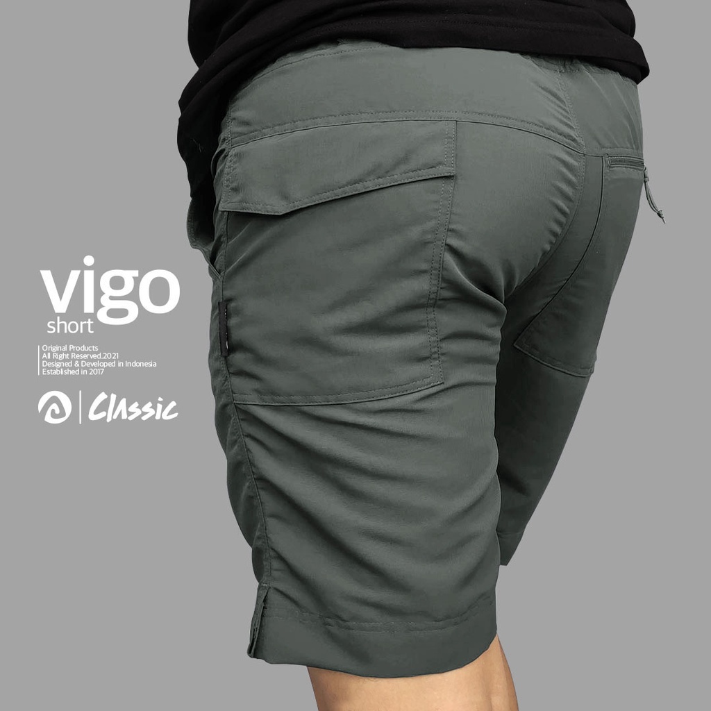 Pinnacle Vigo Classic Short - Grey