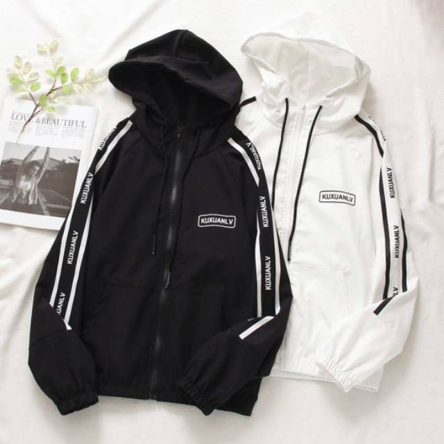 KUXUANLV JAKET PEDRO~ JAKET PARASIT WANITA TERMURAH