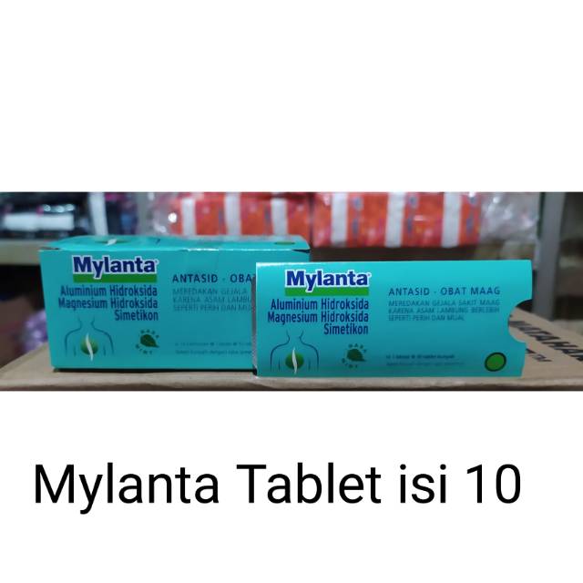 

MYLANTA OBAT MAAG ISI 10 TABLET / CAIR