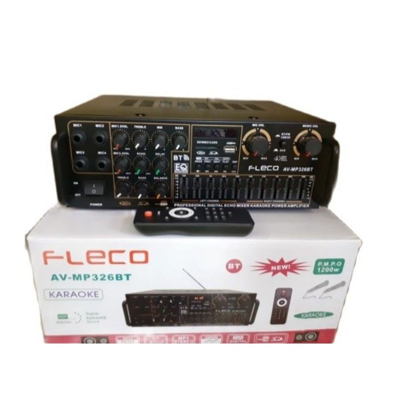 ORIGINAL Amplifier Fleco AV-MP326BT // Amplifier Bluetooth // Power Amplifier // Ampli AV MP